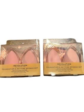 Bundle of 2 Revolution Foundation & Setting Sponge Sets